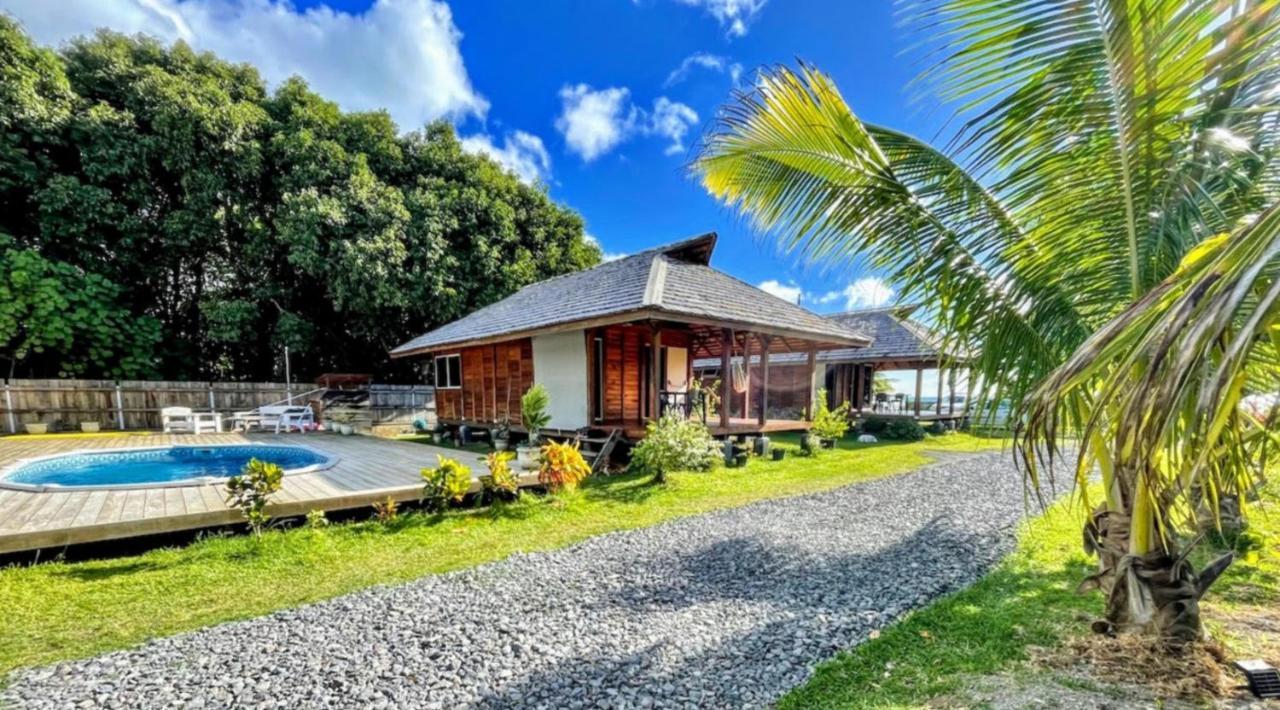 Raiatea - Orion Pool Bungalow Uturoa Exterior foto