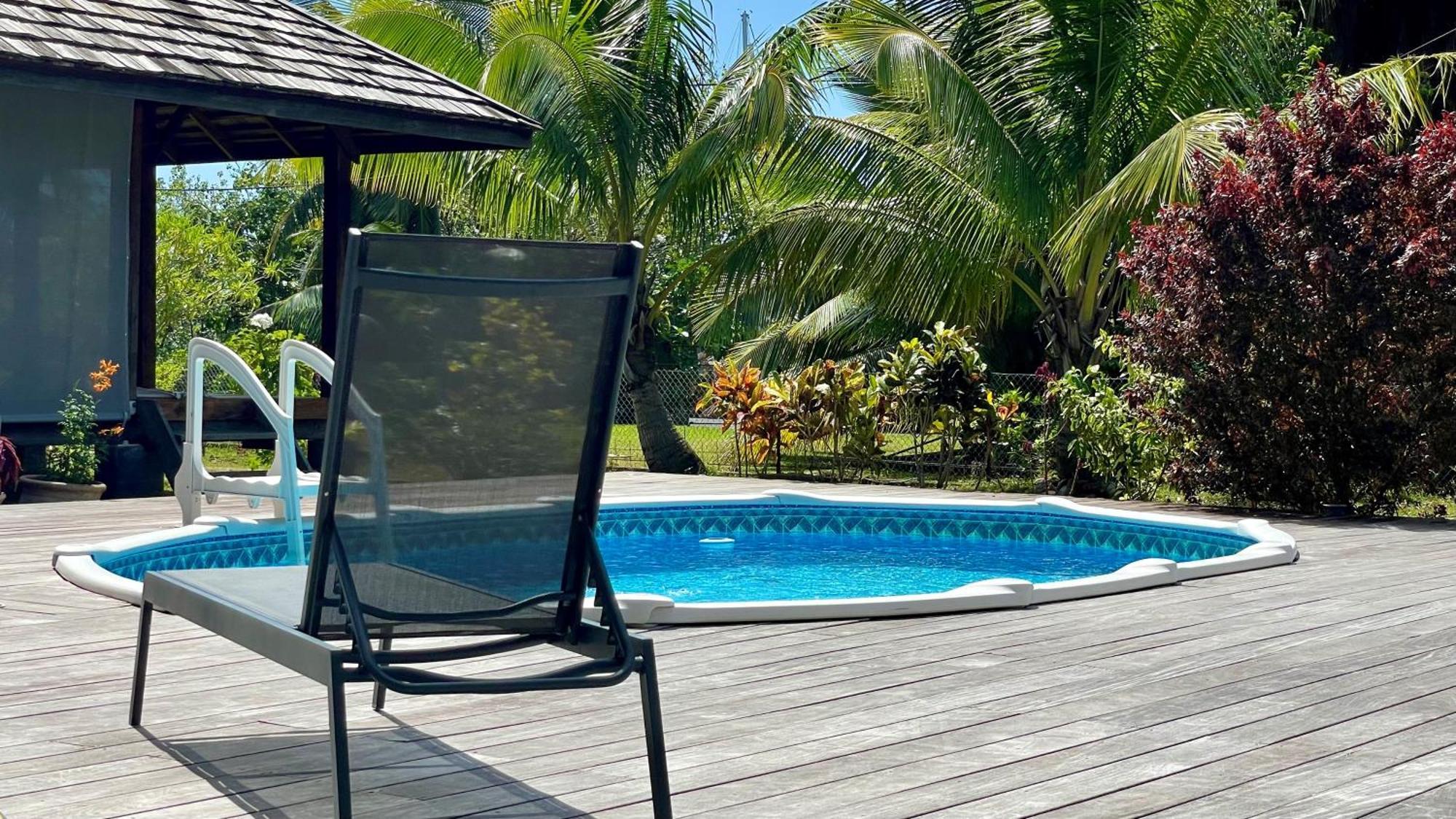 Raiatea - Orion Pool Bungalow Uturoa Exterior foto